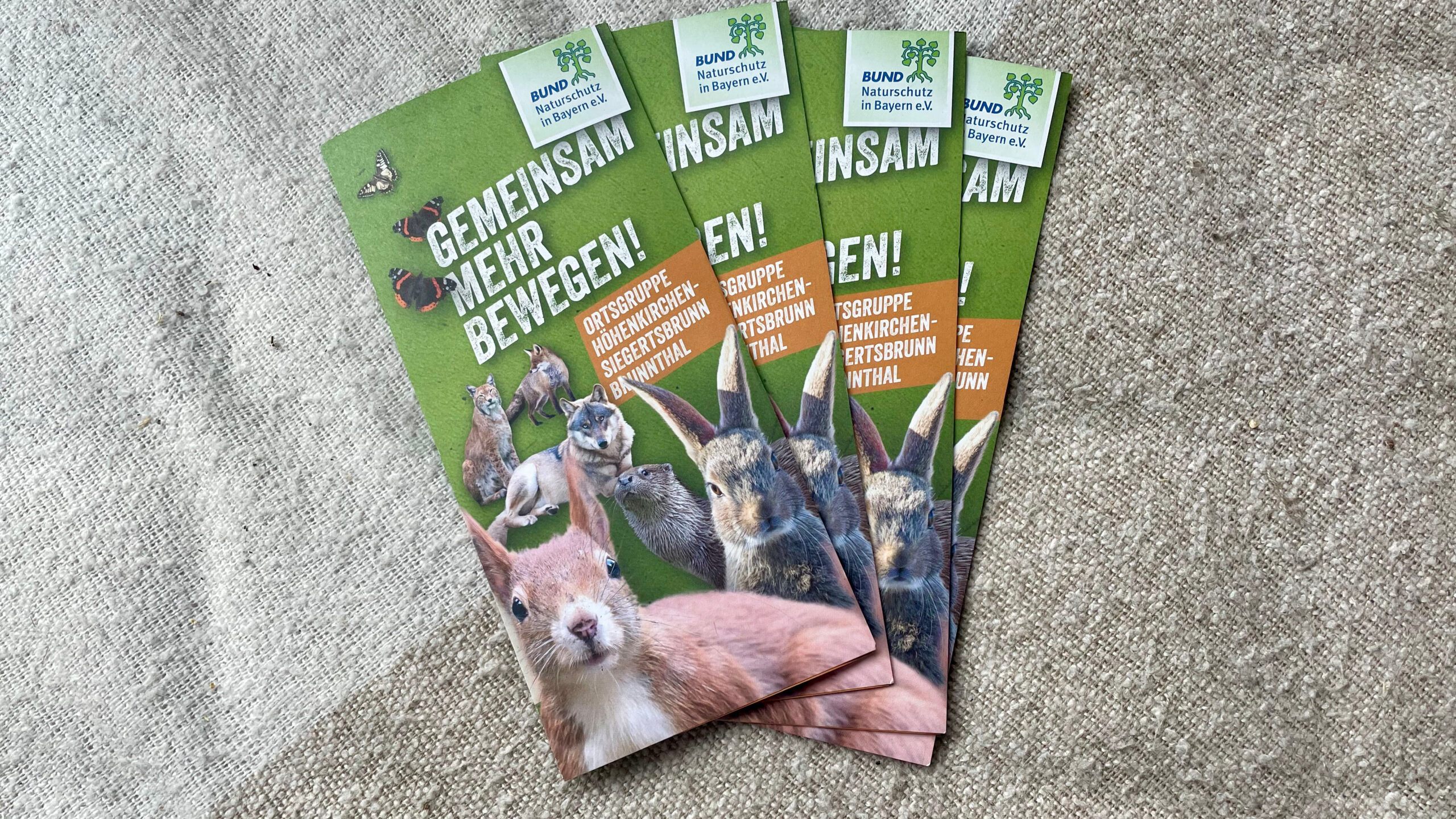 Projektreferenz Flyer BUND Naturschutz